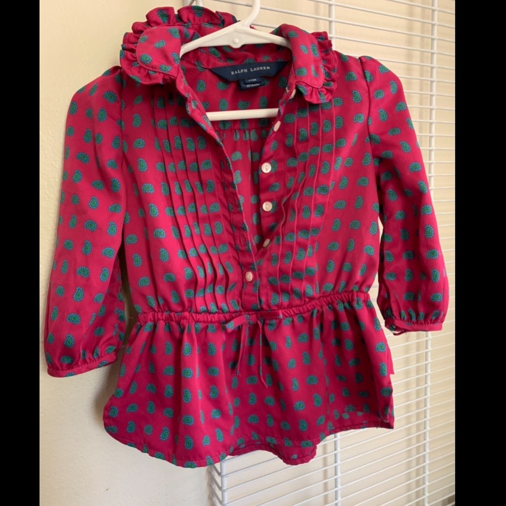 3/$15 🎉 Ralph Lauren top